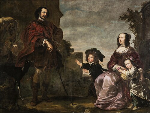 A Family Goup, 1670, Jürgen Ovens