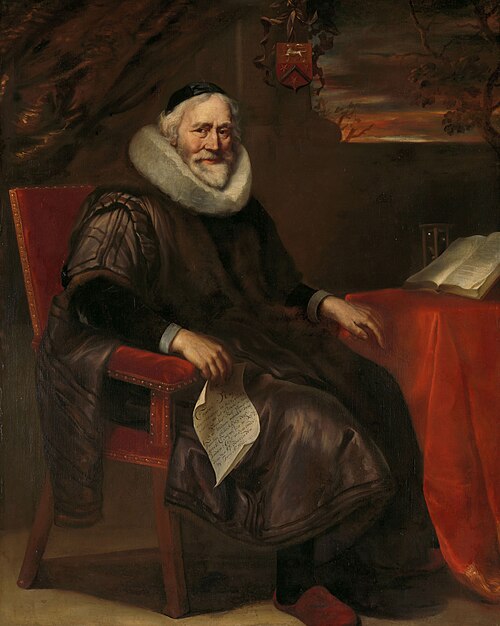 Cornelis Nuyts (1574-1661). Amsterdam merchant, 1658, Jürgen Ovens