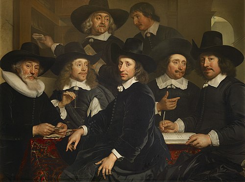 Regents of the Oudezijds Almshouse, 1656, 1656, Jürgen Ovens