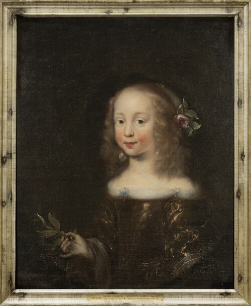 Augusta Maria, 1649-1728, prinsessa av Holstein-Gottorp, 1651, Jürgen Ovens