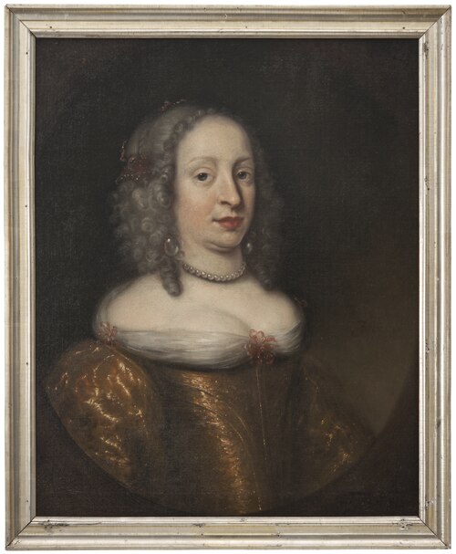Magdalena Sibylla, 1631-1719, prinsessa av Holstein-Gottorp, 1651, Jürgen Ovens