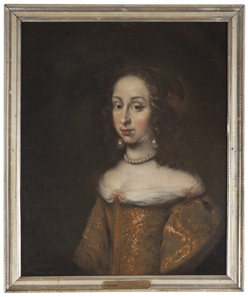 Hedvig Eleonora, 1636-1715, prinsessa av Holstein-Gottorp, drottning av Sverige, 1651, Jürgen Ovens