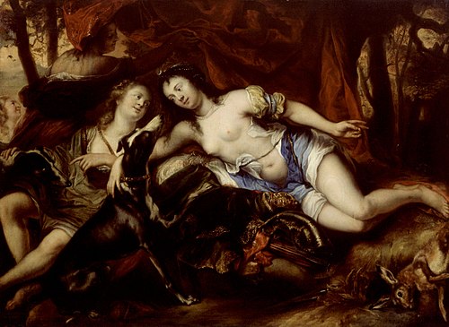 Diana with her companions, , Jürgen Ovens