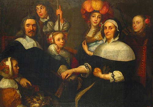 Family Portrait, 1650, Jürgen Ovens