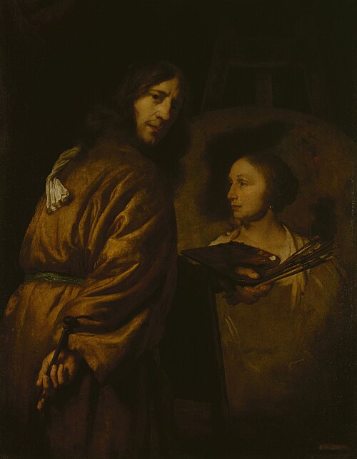 Autoportrait, 1670, Jürgen Ovens
