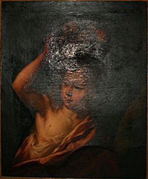 Een kind met een fruitmand op het hoofd, 1662, Jürgen Ovens