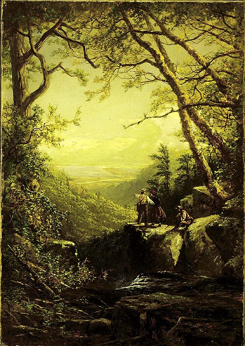Kaaterskill Clove, January 1865, 1865, James David Smillie