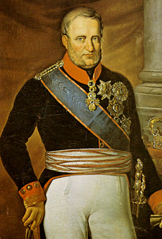 Porträt des Francis I of the Two Sicilies (1777-1830), , Carlo de Falco