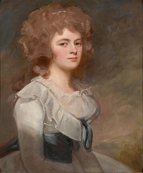 Portrait of Catherine Chichester, 1789, George Romney