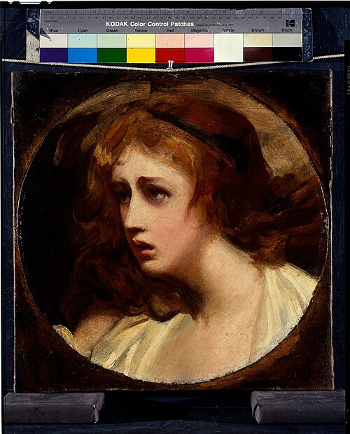 Lady Hamilton as Tragedy, 1791, George Romney