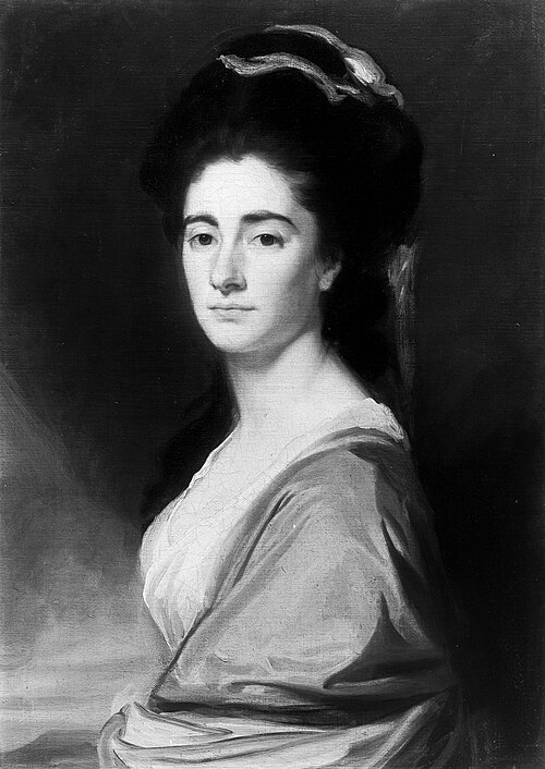 Portrait of Miss Sarah Mariott, , George Romney