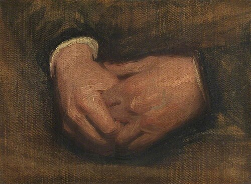 Hands (fragment), 1800, George Romney
