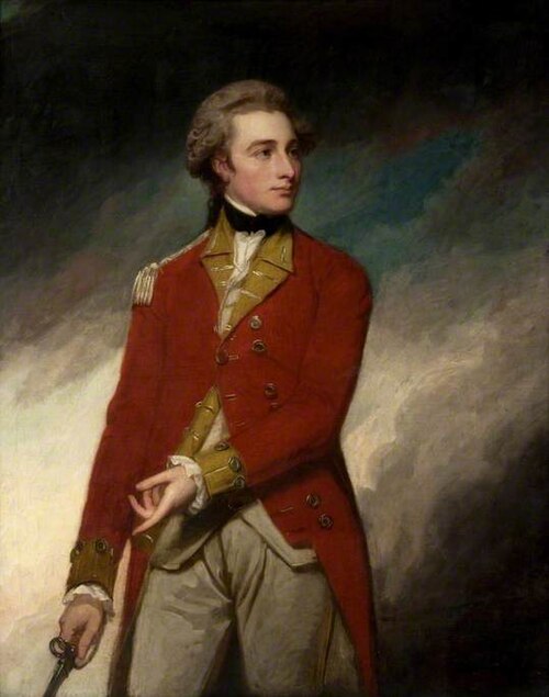Lieutenant Colonel Sir Charles Stuart (1753–1801), 1779, George Romney