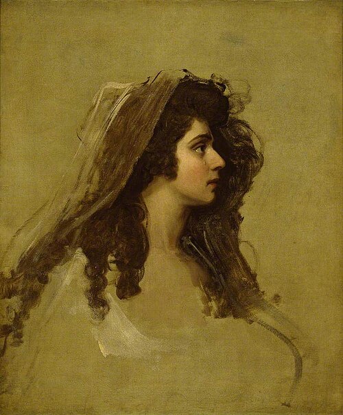 Mrs Siddons, 1784, George Romney