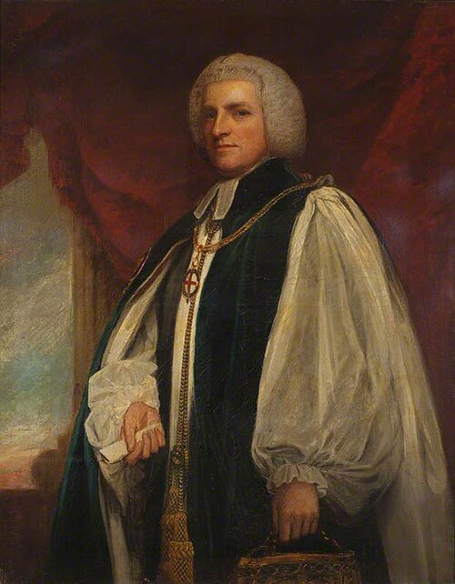Shute Barrington, Bishop of Durham, 1785, George Romney