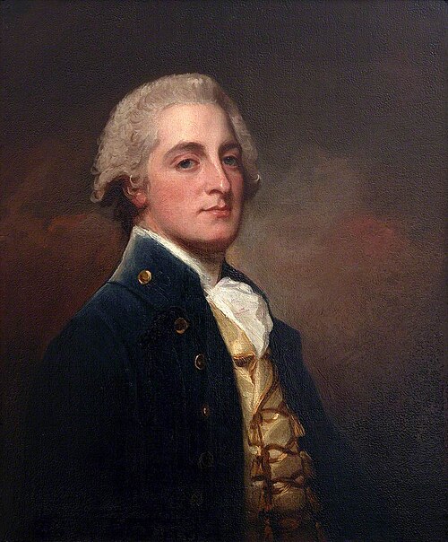 George Evelyn Boscawen, 3rd Viscount Falmouth (1758–1808), 1784, George Romney