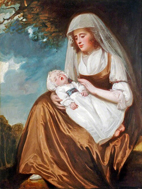 Mrs Mary Oliver (1763–1845), 1785, George Romney