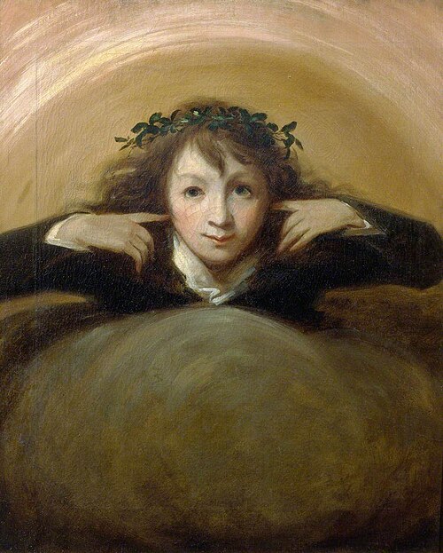 Thomas Alphonso Hayley as 'Puck', 1790, George Romney
