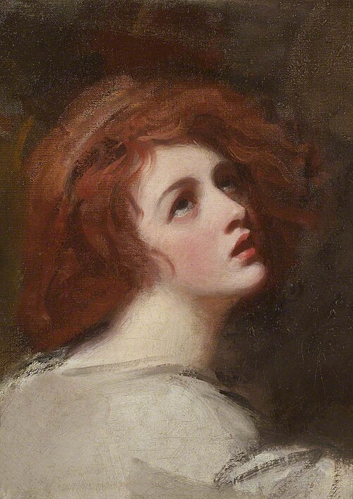 Emma Hart (1765–1815), as Miranda, 1785, George Romney