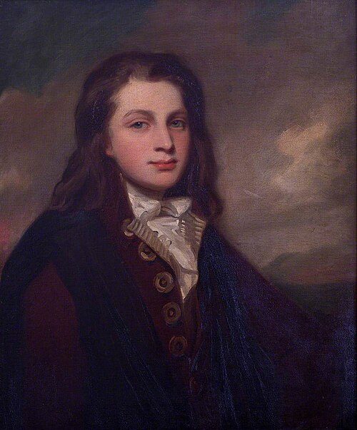 Hon. George King (1771–1839), 1788, George Romney