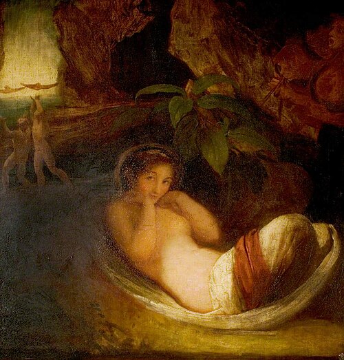'A Midsummer Night's Dream', Act II, Scene 2, Titania Reposing with Her Indian Votaries, , George Romney