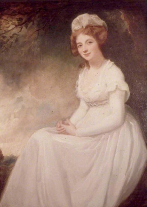 Elizabeth Allen (Mrs Josiah Wedgwood II) (1764–1846), 1795, George Romney