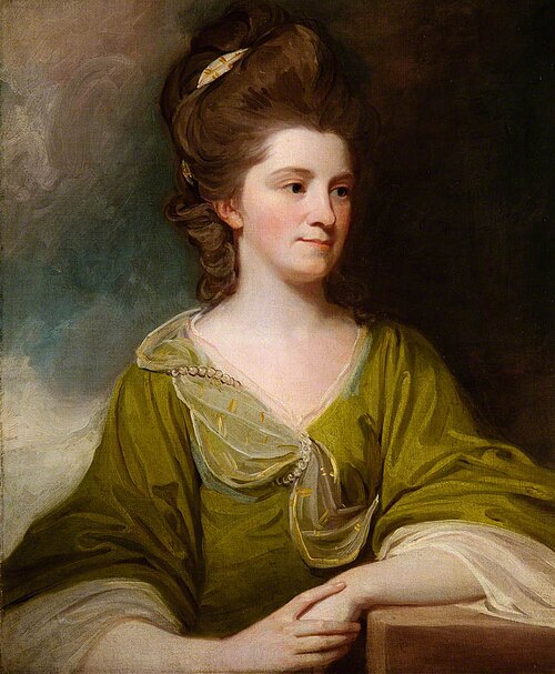 Mrs William Marwood, née Mary Goulston (1743–1807), Wife of William Marwood of Busby, near Stokesley, 1778, George Romney