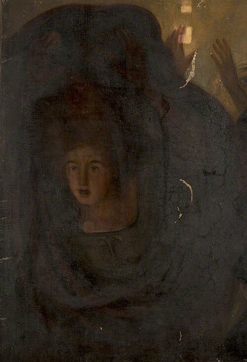 Ferdinand Leaping from the Ship (fragment of 'The Tempest Act I, Scene 1'), , George Romney