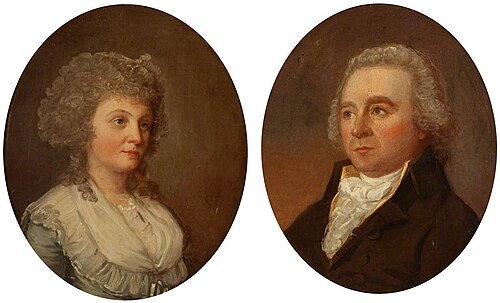 Mr Threlfall and Mrs Ann Threlfall, , George Romney