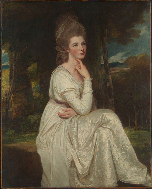 Lady Elizabeth Hamilton (1753–1797), Countess of Derby, 1778, George Romney