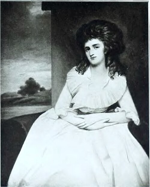 Portrait of Mrs. James Mingay, 1791, George Romney