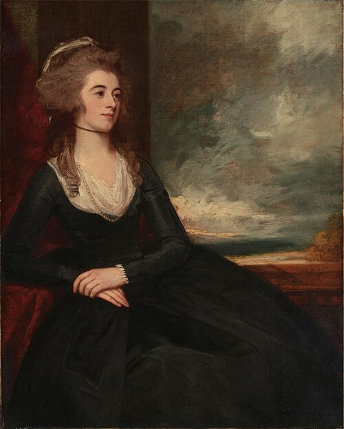 Portrait of Sophia Elizabeth Lawrence, 1786, George Romney