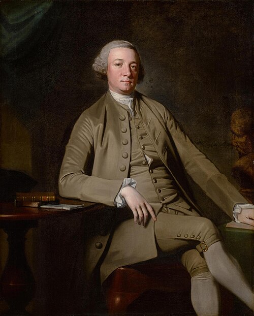 Portrait of a Gentleman, probably William Suddel of Lancaster, 1765, George Romney