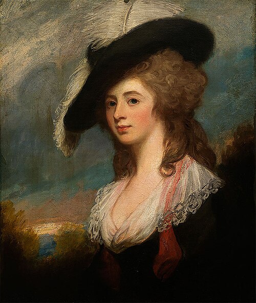 Mrs. John Musters, 1785, George Romney
