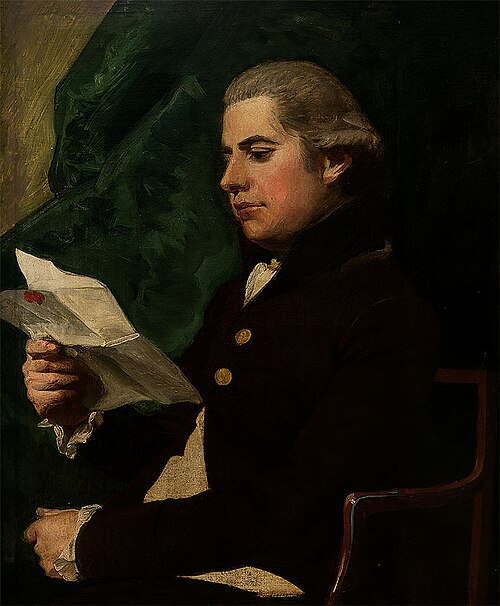 Portrait of a young man, 1780, George Romney