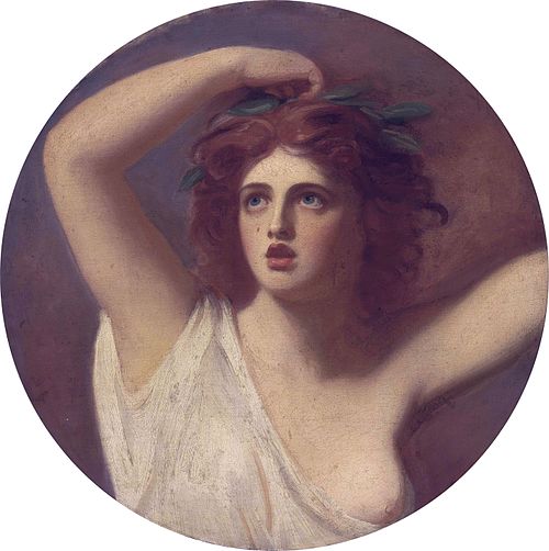 Lady Emma Hamilton as Cassandra, 1791, George Romney