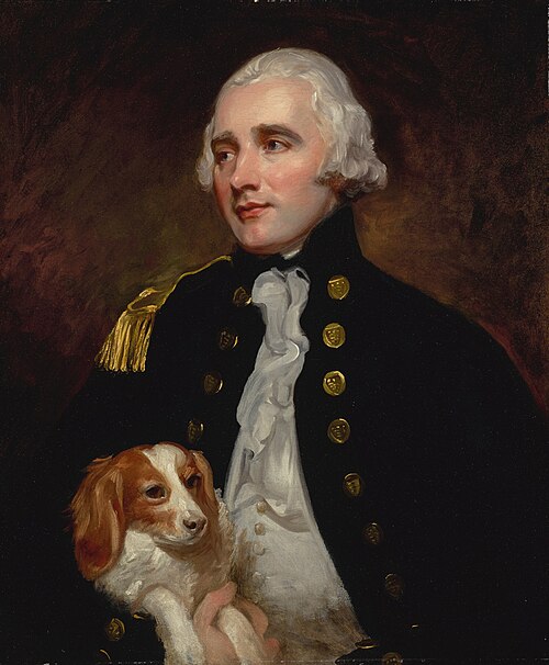 Portrait of an officer of the Corps of Engineers, formerly identified as Sir George Grey (1767–1828), 1780, George Romney