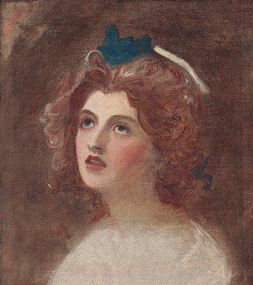 Emma, Lady Hamilton (1765–1815), 1791, George Romney