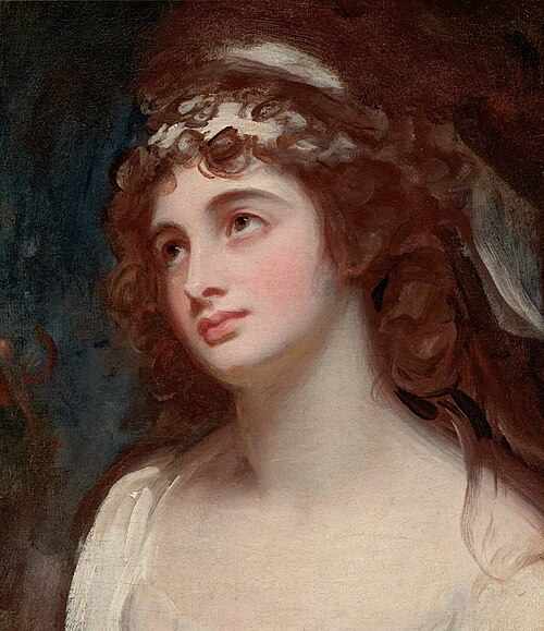 Pamela, later Lady Edward Fitzgerald (1773–1831), 1792, George Romney