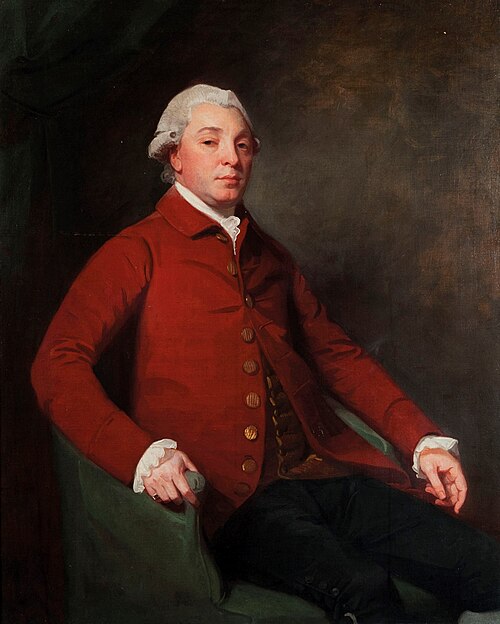 Portrait of a gentleman traditionally identified as 'Mr Scott' or 'Captain John Stables', 1800, George Romney