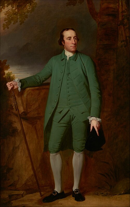 George Morewood (1720–1792) of Alfreton Park, Derbyshire, 1770, George Romney