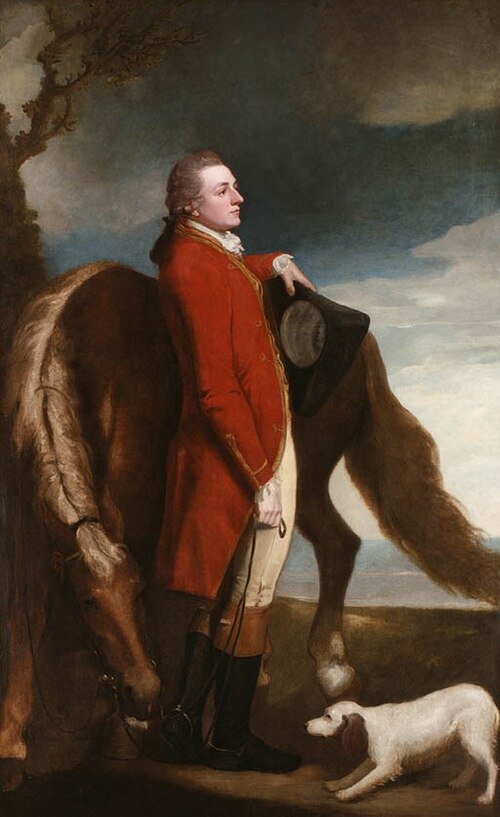 Colonel Wilson Braddyll (died 1818), 1781, George Romney
