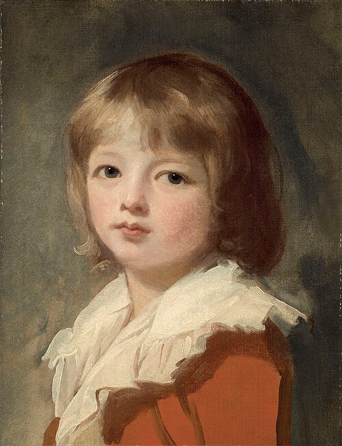 Edward (1775-1851), Lord Stanley, later 13th Earl of Derby, 1781, George Romney