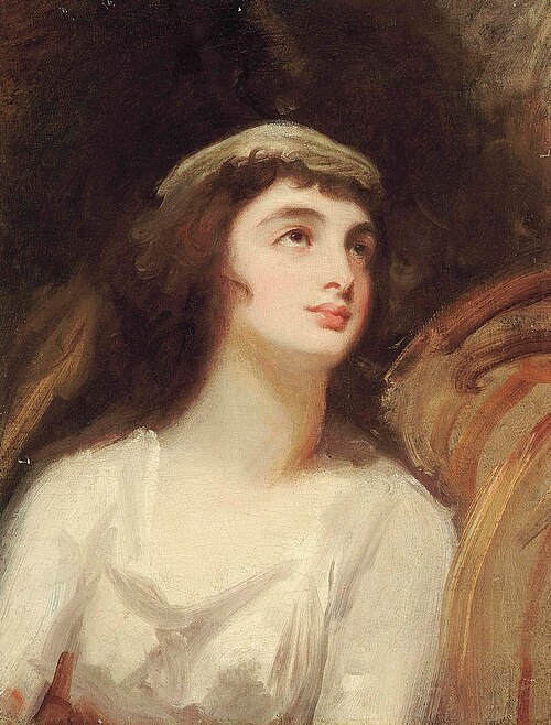 Portrait of a lady, 1800, George Romney