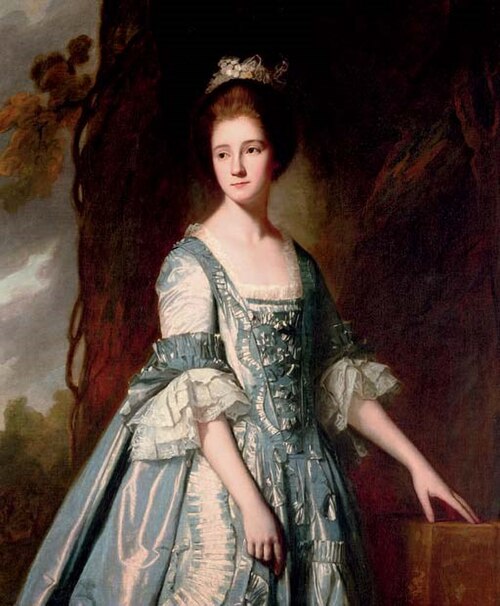 Portrait of a lady, identified as Mary Corrance, 1800, George Romney