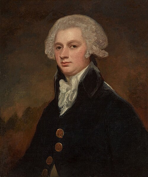 Portrait of a gentleman, traditionally identified as Edward Addison, 1780, George Romney
