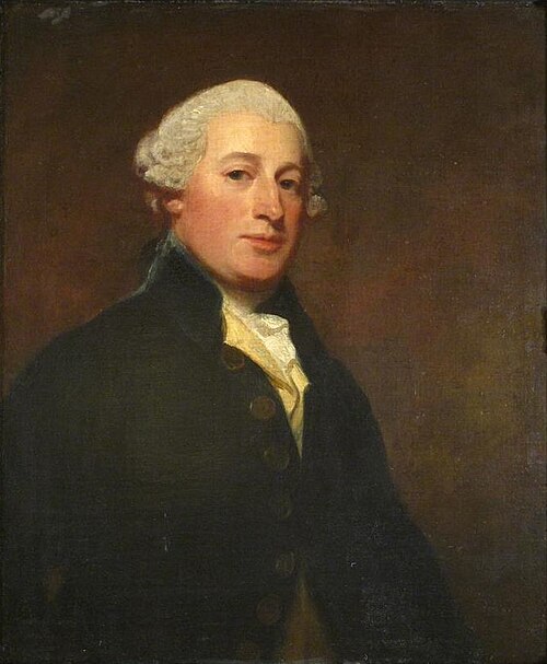 Sir George Robinson, 5th Bart. of Cranford Hall, Kettering, 1786, George Romney