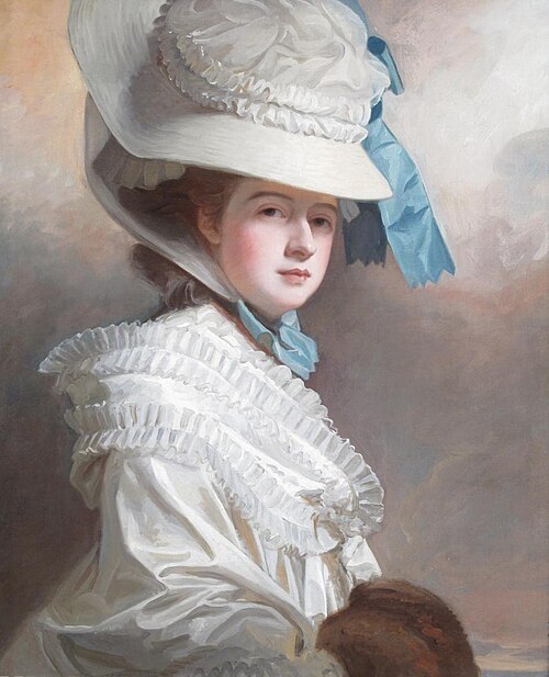 Lady Edward Bentinck née Elizabeth Cumberland, 1779, George Romney