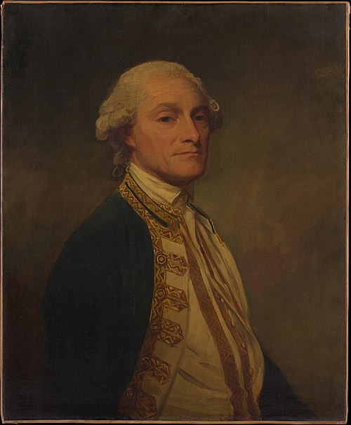 Admiral Sir Chaloner Ogle (1726–1816), 1782, George Romney