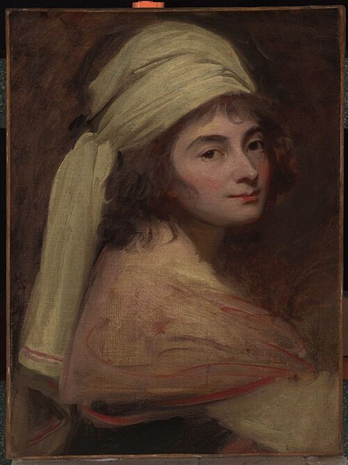 Madame de Genlis, 1792, George Romney